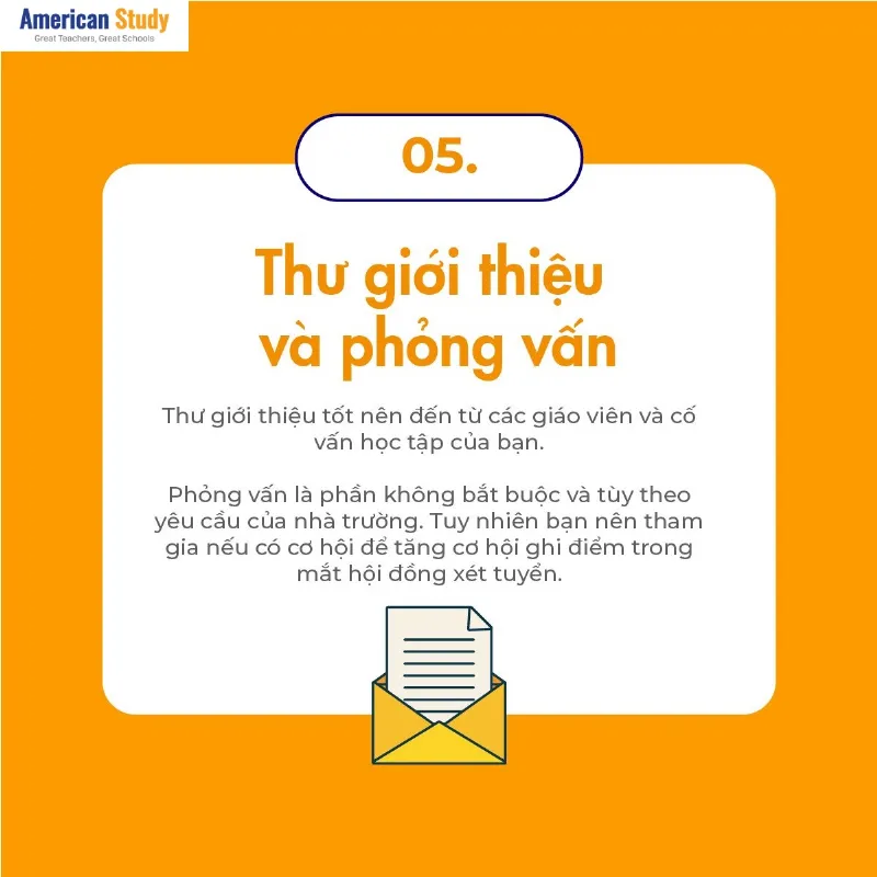 5 yếu tố quan trọng trong bộ hồ sơ săn học bổng du học Mỹ toàn phần 