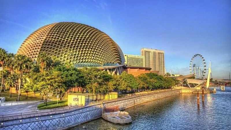 Buổi h&ograve;a nhạc tại esplanade
