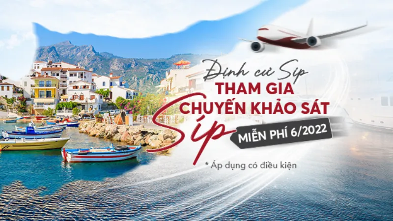 Hình ảnh banner về đảo Síp