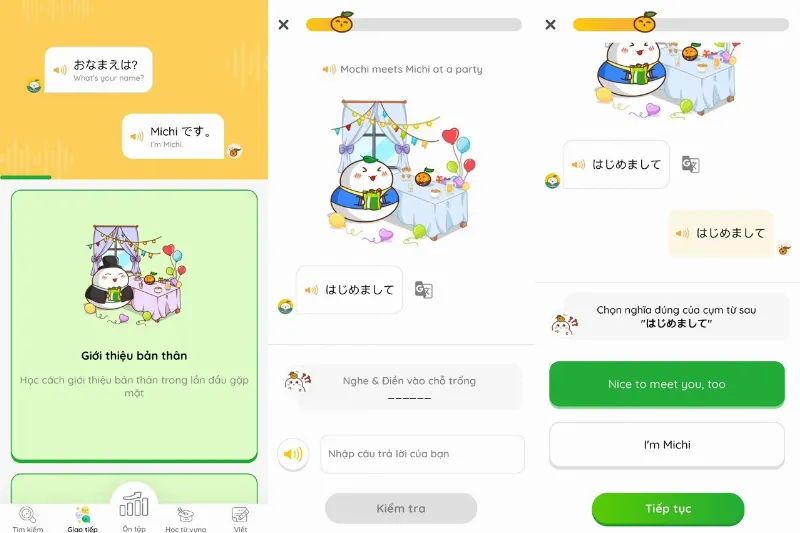 Học tiếng Nhật qua ứng dụng MochiKanji