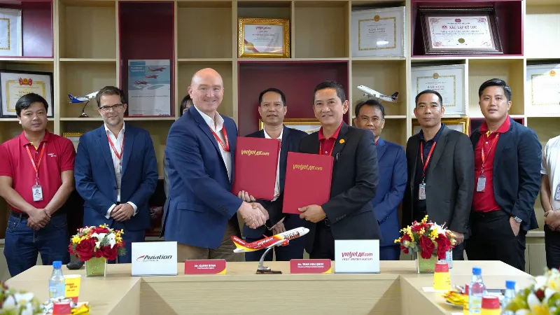 Học Viện Hàng Không Vietjet Mở Rộng Hợp Tác Quốc Tế Trong Lĩnh Vực Huấn Luyện Kỹ Thuật & Bảo Dưỡng Tàu Bay