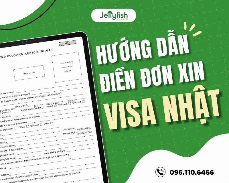 Hướng dẫn điền form xin visa đi Nhật trang 1