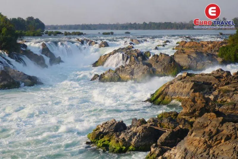 Khone Phapheng là con thác lớn nhất Đông Nam Á