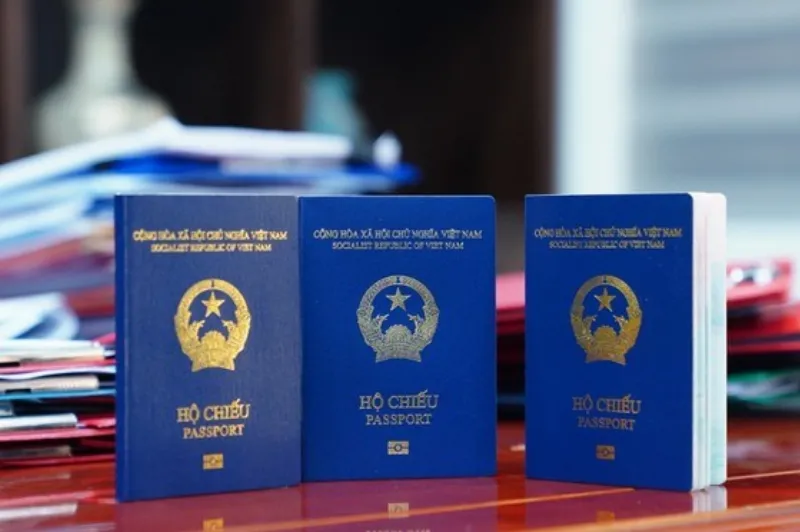Mẫu hộ chiếu phổ thông gắn chíp điện tử được cấp từ 1-3. Ảnh: Minh họa