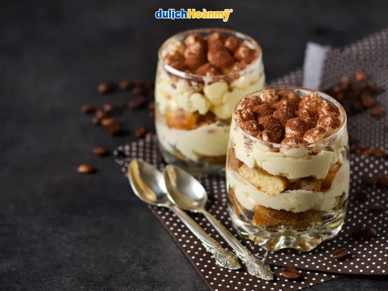 Món Tiramisu của thành phố Venice