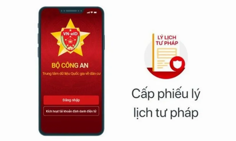 Sở Tư pháp TP. Hà Nội hướng dẫn cấp Phiếu Lý lịch tư pháp trên VNeID