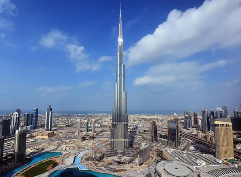 Tòa tháp Burj Khalifa – Dubai