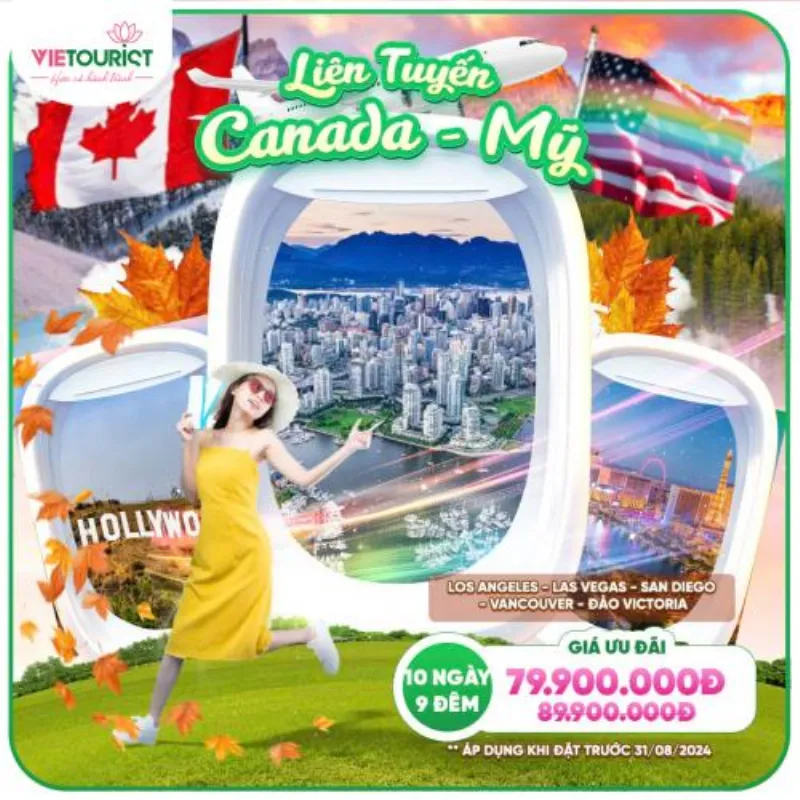 Tour Du Lịch Bờ Tây Canada: Vancouver - Đảo Victoria - Làng Du Lịch Whistler - Bán Đảo Granville