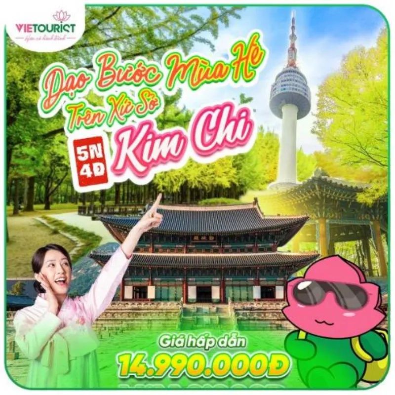 Tour Du Lịch Hàn Quốc: Seoul - Jeju - Nami - Everland