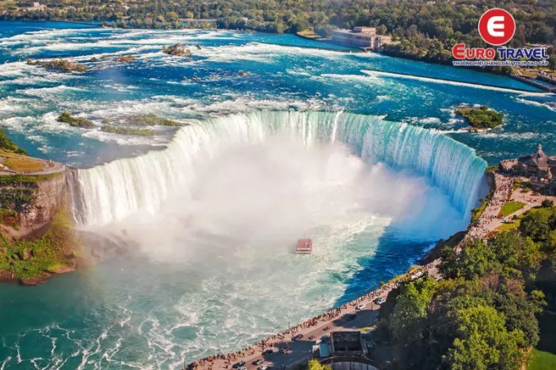 Vẻ đẹp hùng vĩ của thác Niagara biên giới Canada và Hoa Kỳ