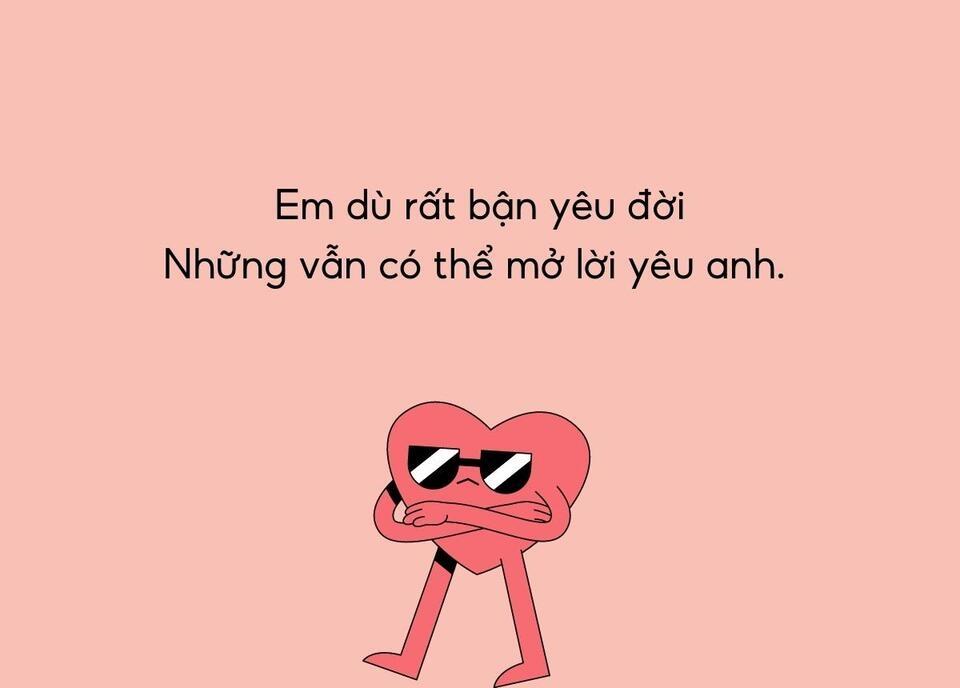 STT cap chill yêu đời bá đạo