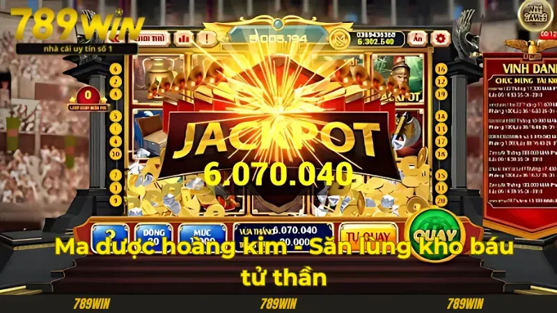 Nổ hũ Jackpot Ma Dược Hoàng Kim Nổ hũ Jackpot Ma Dược Hoàng Kim