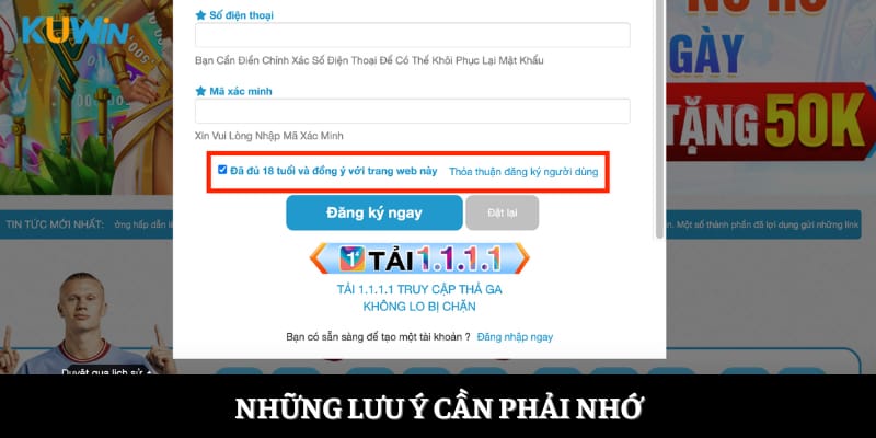 Những lưu ý cần phải nhớ - Đọc kỹ thỏa thuận người dùng Những lưu ý cần phải nhớ - Đọc kỹ thỏa thuận người dùng