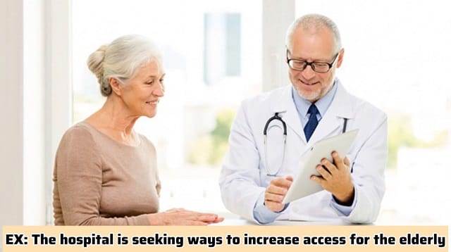 "Access for" mô tả rõ khả năng truy cập dành cho ai/ cái gì đó "Access for" mô tả rõ khả năng truy cập dành cho ai/ cái gì đó