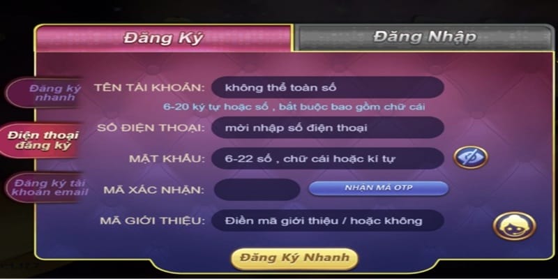 Hướng dẫn đăng ký tài khoản v9win Hướng dẫn đăng ký tài khoản v9win