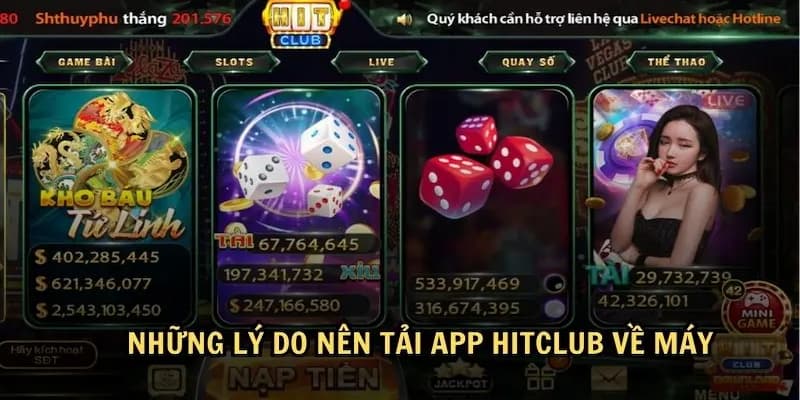 Những điều cần biết khi tải ứng dụng hit club