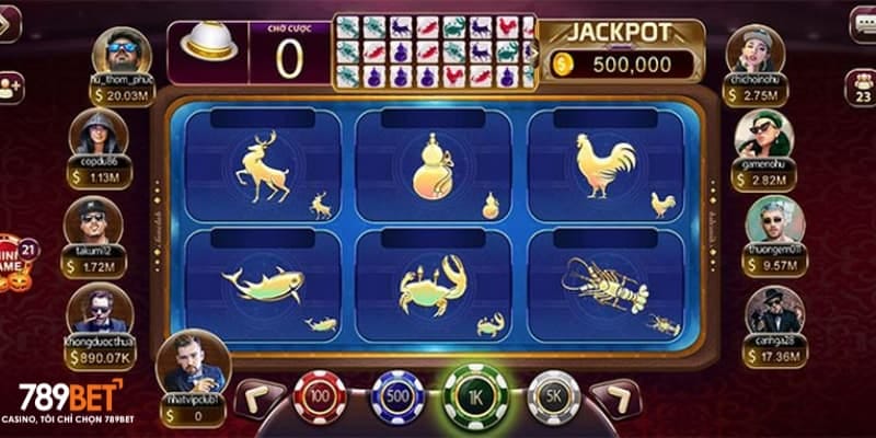 Các tính năng đặt cược hấp dẫn trong bầu cua Live 789bet