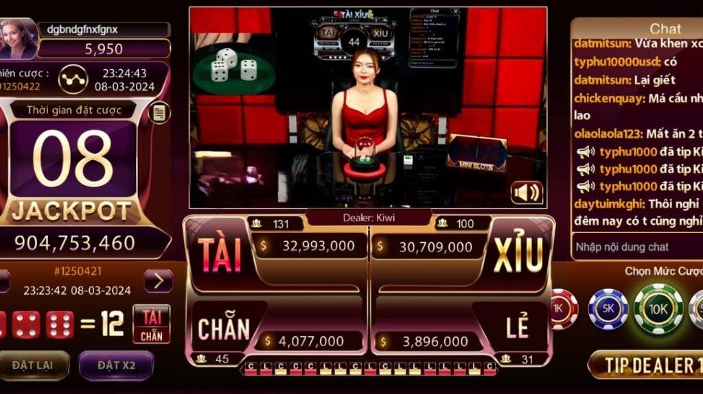 Tài xỉu livestream tại cổng game Bj88