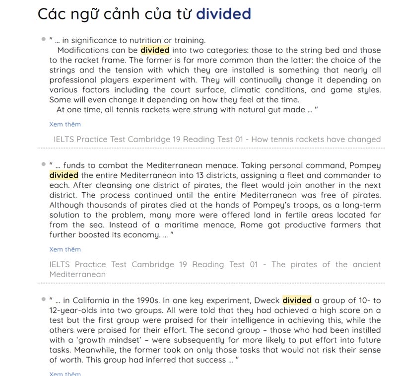 Thường xuyên luyện tập các dạng bài tập khác nhau giúp bạn nhớ divided đi với giới từ gì