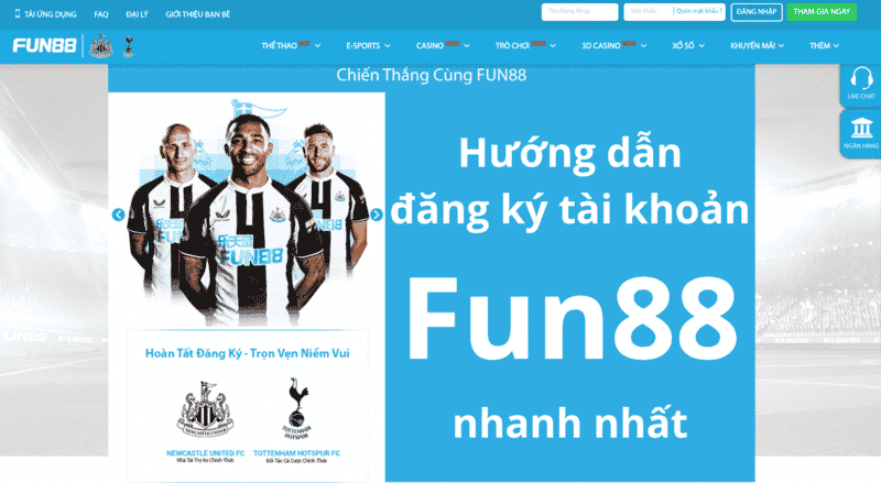 Những điều cần lưu ý khi đăng ký cá cược tại nhà cái Fun88