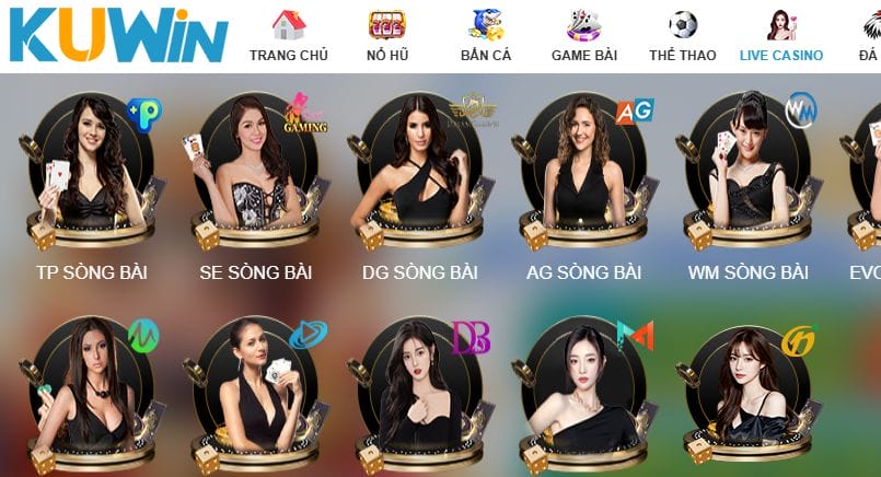 Những đối tác game hàng đầu của sảnh casino tại Kuwin Những đối tác game hàng đầu của sảnh casino tại Kuwin