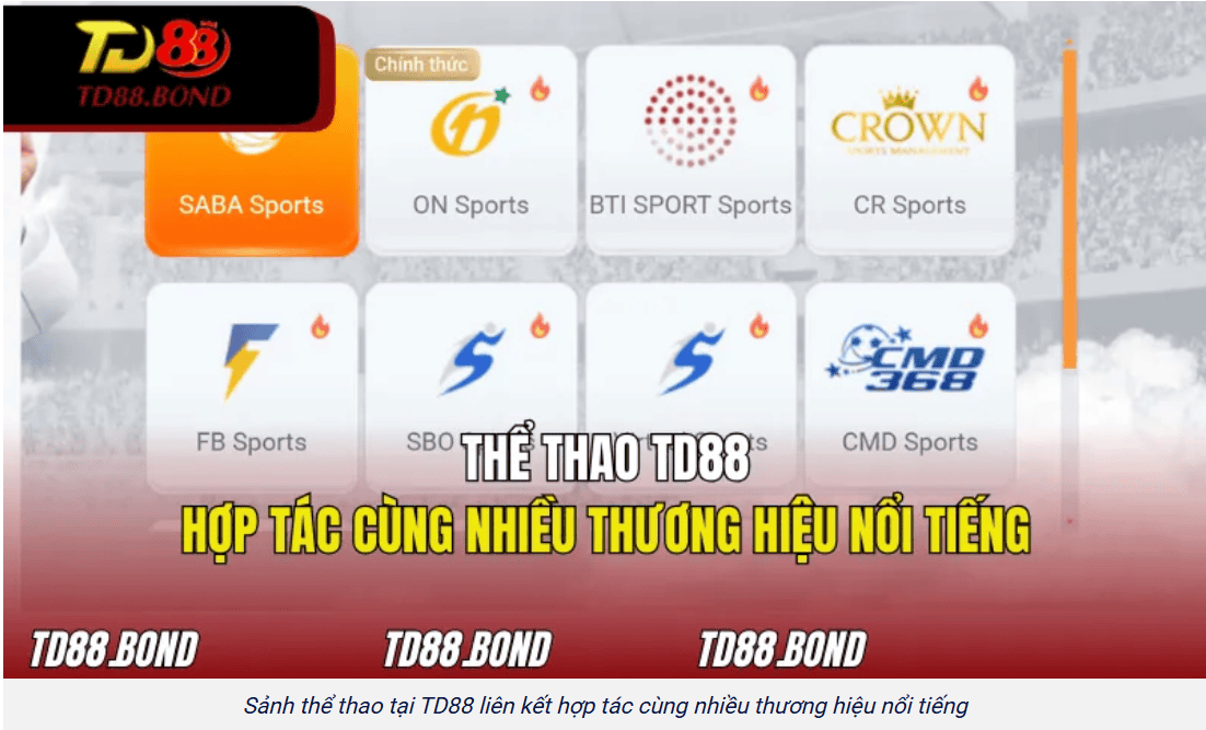 Khám phá thế giới cá cược thể thao đỉnh cao tại TD88