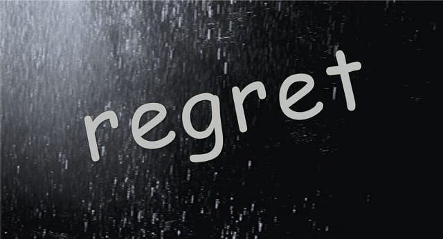 Regret là gì?