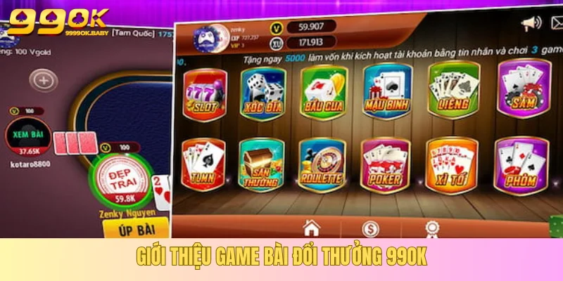 Giới thiệu trò chơi bài đổi thưởng