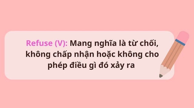 Refuse nghĩa là gì?