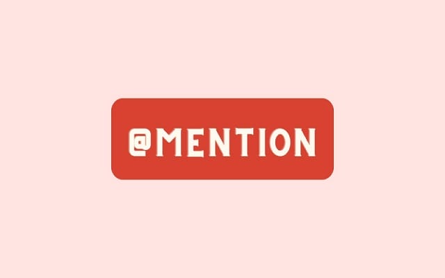 Mention đi với giới từ gì?