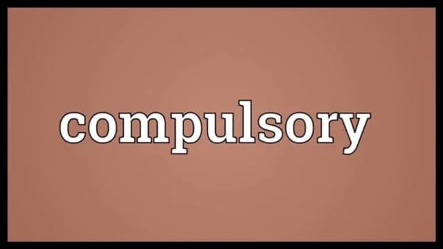 Giải đáp câu hỏi compulsory đi với giới từ gì