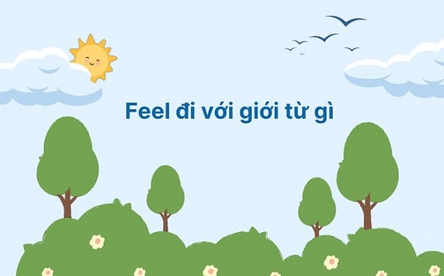 Feel đi với giới từ gì?