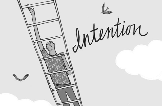 Giải bài tập vận dụng với intention
