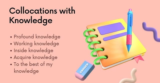 Knowledge đi với giới từ gì?